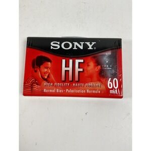 Record with clarity using the Sony HF 60-Minute High Fidelity Audio Cassette Tap